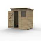 Forest Garden Beckwood 6x4 Pent Shed - 1 Window