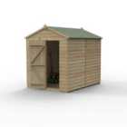Forest Garden Beckwood 6x8 Apex Shed - No Window