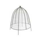 Ivyline Outdoor Wired Plant Protector Zinc H55cm W47