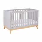 Babymore Mona Cot Bed - Grey