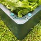 Gardenskill Build-a-bed Raised Vegetable Grow Bed And Planter 1.25 X 1.25 X 0.15M