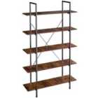 Tectake Glasgow w/ 5 Shelves Bookcase