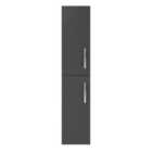 Nuie Athena 300mm Tall Unit (2 Door) - Gloss Grey