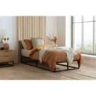Birlea 90cm Soho Metal Platform Bed - Black