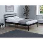 Birlea 120cm LUKa Bed Black Pine