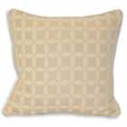 Paoletti Palma Large Polyester Filled Cushion Natural