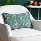 Wylder Tropics Ebon Wilds Nkiru Polyester Filled Cushion Green