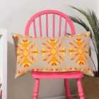 Furn. Kalina Polyester Filled Cushion Orange