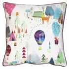 Prestigious Textiles Away We Go Polyester Filled Cushion Candyfloss