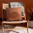 Furn. Radian Polyester Filled Cushion Cinnamon