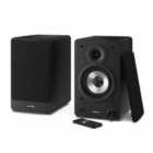 Sharp Cp-ss30(bk) 2-way Active Bookshelf Speakers With Bluetooth Audio Streaming - Black