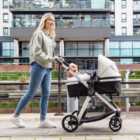 Babymore Mimi Pram & Pushchair - Silver