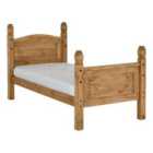 Seconique Corona 3' High End Bed - Distressed Waxed Pine