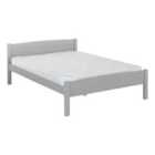 Seconique Amber 4'6" Bed - Grey Slate