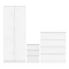 Seconique Malvern Trio Set - White