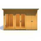 Shire Lela 12 ft x 8 ft Summerhouse wih Storage Shed