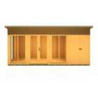 Shire Lela 16 ft x 8 ft Summerhouse with Storage Shed