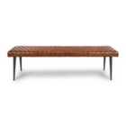 Furniture Link Austin Bench 160Cm - Tan