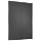 Spacepro Heritage 2 Wardrobe Door Kit Graphite Framed- 2x 1 Panel Shaker