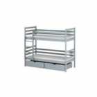 Arte-n Nemo Wooden Bunk Bed With Storage