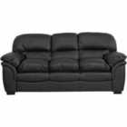 Artemis Home Leverton 3 Seat Sofa - Black