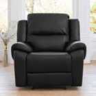 Artemis Home Brookhaven Electric Recliner Armchair - Black