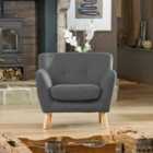 Artemis Home Lynwood Armchair - Dark Grey