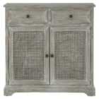 Premier Housewares Heritage Cabinet 2 Door/2 Drawer Slate Grey