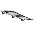 Canopia by Palram Aquila 3' x 7' Door Awning - Grey