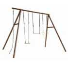 Soulet Galdar Childrens Wooden Garden Swing Set