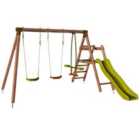 Soulet Figue Wooden Swing Set with Slide