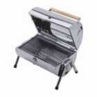 Lifestyle Appliances Explorer Stainless Steel Barrel Charcoal BBQ