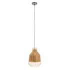 Interiors by PH Natural Rattan Pendant Lamp