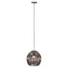 Interiors by PH Black Paper Rope Pendant Lamp
