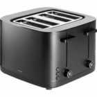 ZWILLING Enfinigy 1009633 Toaster, 4 Short Slots - Black