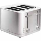 ZWILLING Enfinigy 1008872 Toaster, 4 Short Slots - Silver