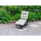 Glendale Tropical Grey Deluxe Sunbed