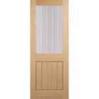 LPD Doors Mexicano Half Light Oak Doors 762 X 1981 Fd 30
