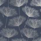 Holden Decor Glistening Fleur Navy Wallpaper - 10.05m x 53cm
