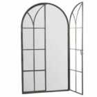 Mirroroutlet Summer View Metal Arch Garden Mirror 140cm X 75cm