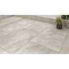 Swinsty Beige Matt Outdoor Porcelain Paving Tile - 600 x 900 x 20mm
