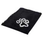 Bunty Microfibre Medium Pet Mat Black
