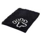 Bunty Microfibre Small Pet Mat Black