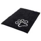 Bunty Microfibre XL Pet Mat Black