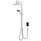 Triton Envi Chrome Dual Outlet Thermostatic Electric Shower - 10.5kW