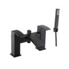 Fiuto Nero Bath Shower Mixer Tap - Matt Black