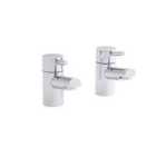 Plan Bath Pillar Taps (Pair)