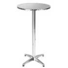 Tectake Bar Table Made Of Aluminium 60cm - Small