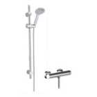 Nuie Round Bar Valve & Kit Chrome