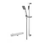 Nuie Square Bar Valve & Kit Chrome